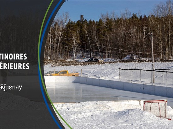 Ouverture imminente des patinoires extérieures et anneaux de glace à Saguenay