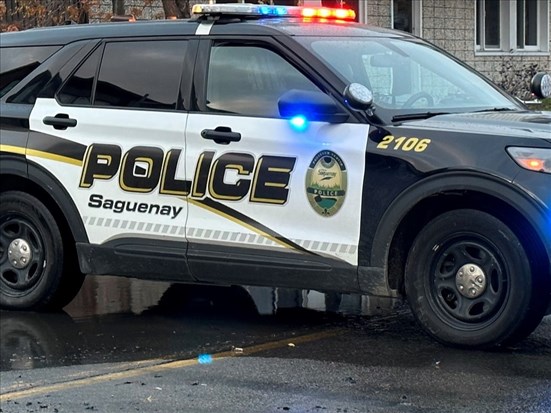 Nuit mouvementée pour les policiers de Saguenay