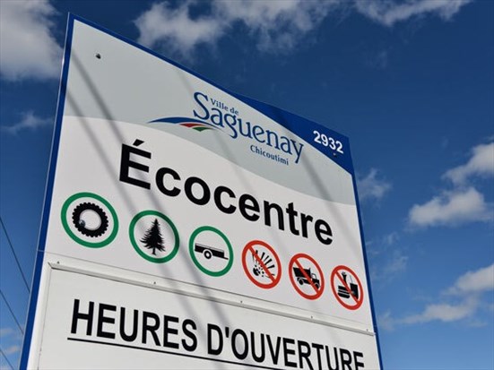 L'écocentre de La Baie fermé pour une période indéterminé 