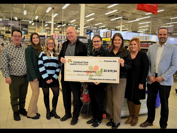 Plus de 32 000 $ amassés par la Fondation santé Jonquière