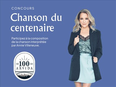 Arvida invite la population à écrire son centenaire