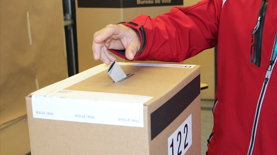 Jour d’élection à Chicoutimi
