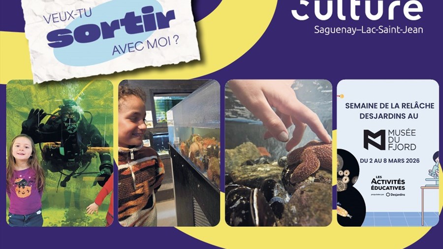 Veux-tu sortir au Musée du Fjord pour la relâche ?