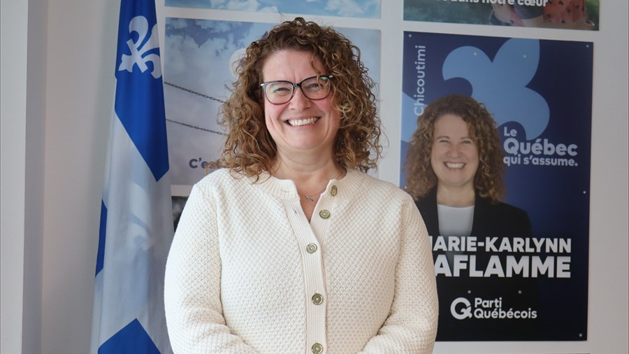 Marie-Karlynn Laflamme assermentée comme députée de Chicoutimi
