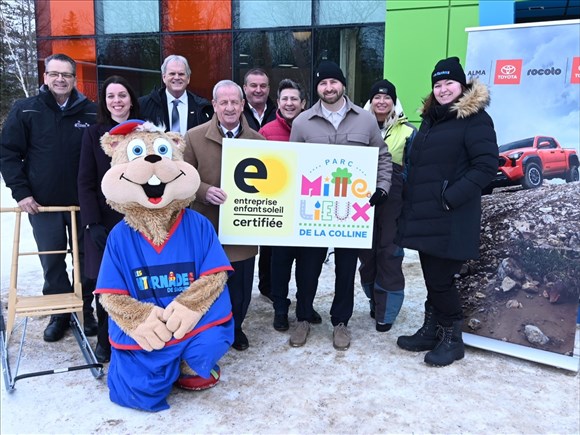 8500 $ pour Entreprise Enfants Soleil