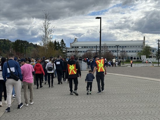 Mobilisation au Saguenay pour la Marche SP 2026