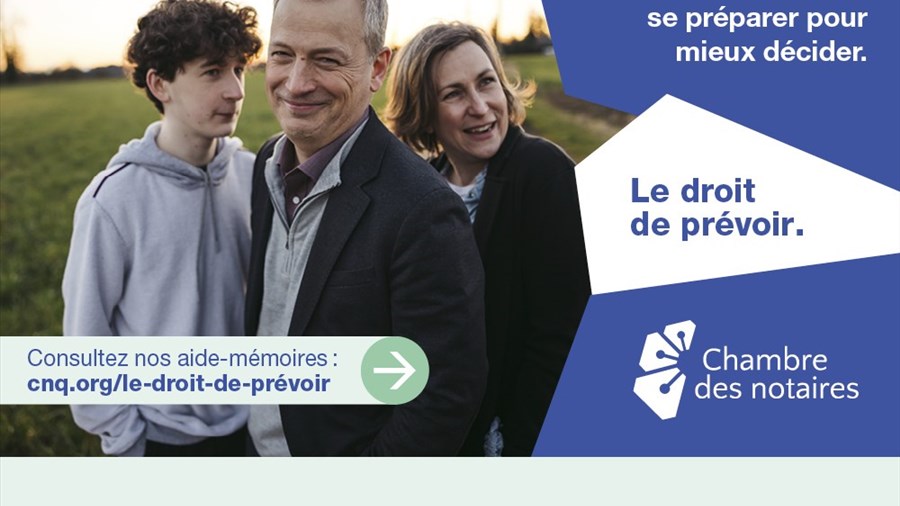 Testament notarié :  se préparer pour mieux décider.