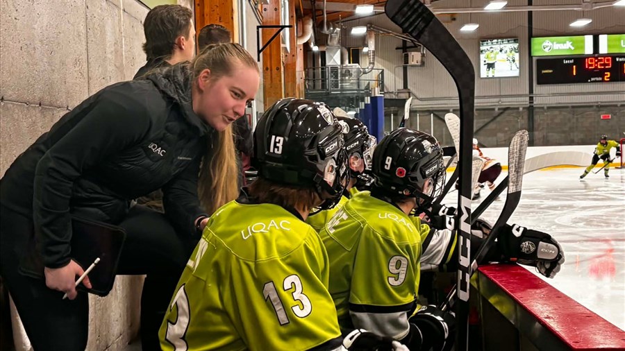 Myriam Bouchard, préparatrice mentale chez les Inuk