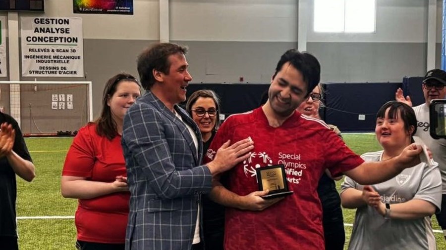 Olivier Martel, un modèle de détermination honoré à Saguenay