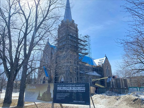 Les travaux de la bibliothèque dans l’église Saint-Édouard débuteront cet été