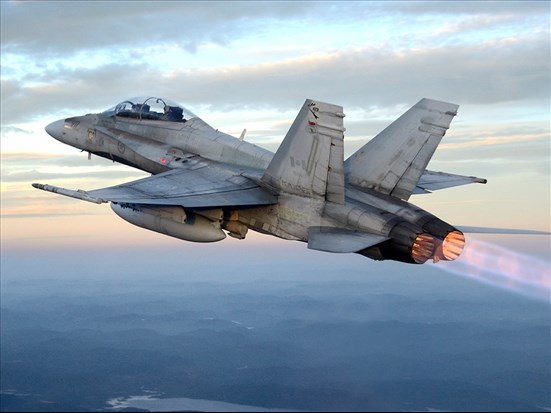 Des vols d’entraînement de CF-18 en soirée jusqu’à la fin avril