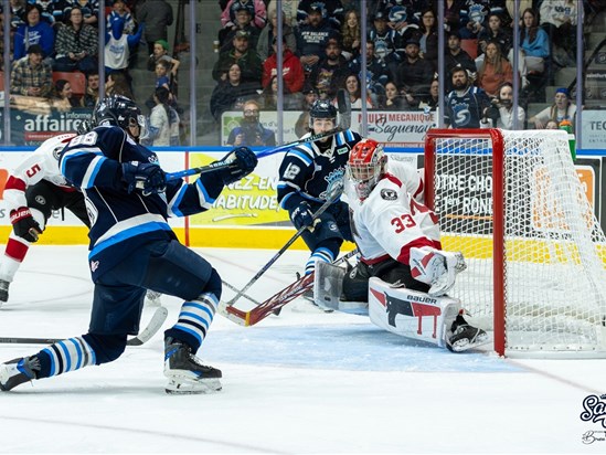 Les Saguenéens l'emporte sur les Remparts