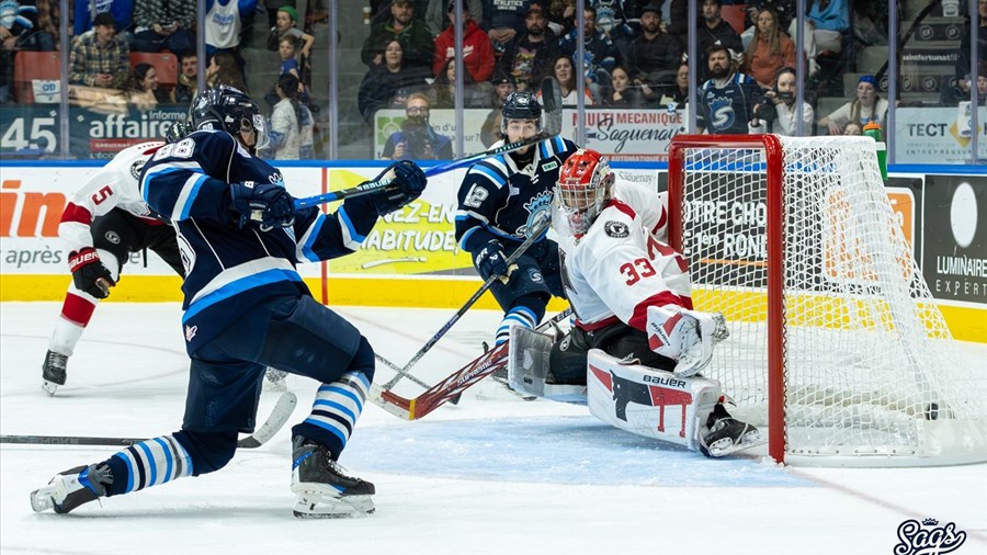 Les Saguenéens l'emporte sur les Remparts