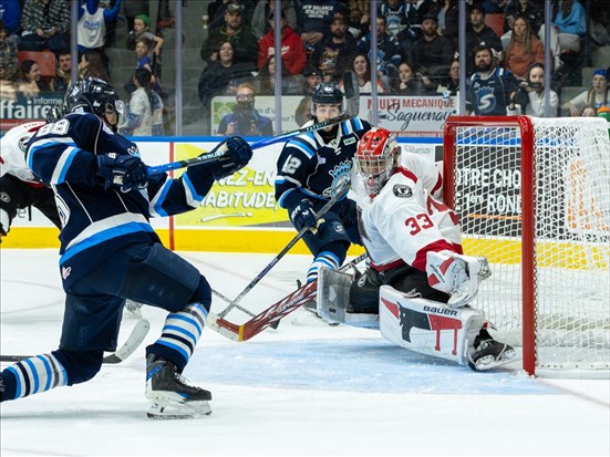 Les Saguenéens l'emporte sur les Remparts