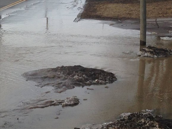 Des secteurs touchés par la crue printanière à Saguenay