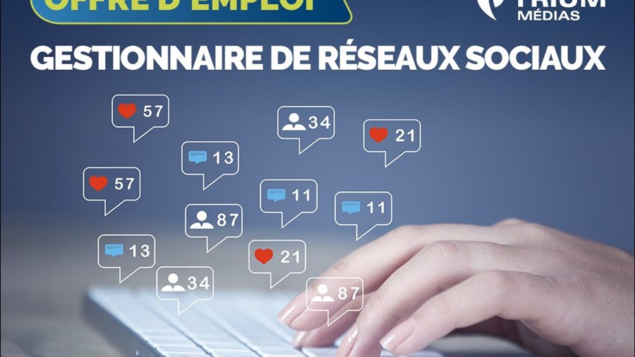 Trium Médias recherche un(e) gestionnaire de médias sociaux