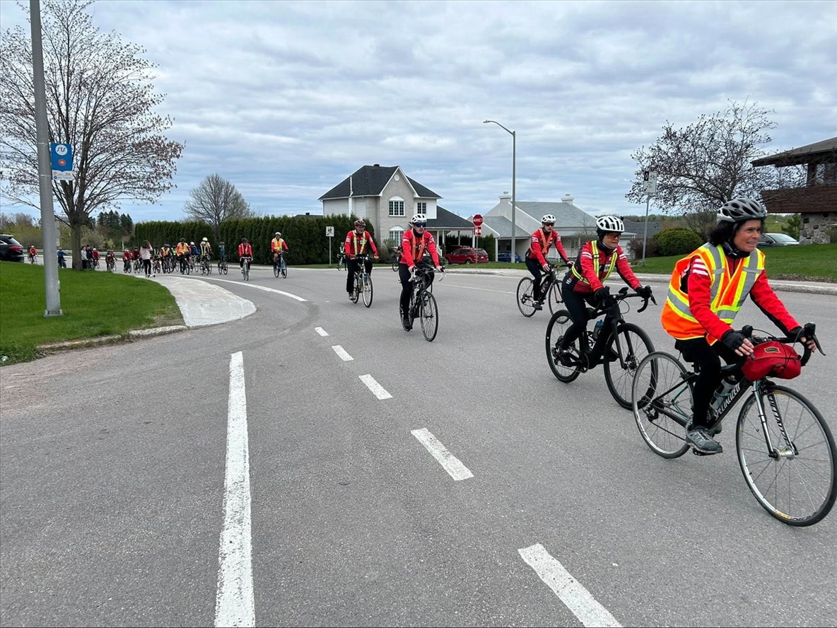 Une randonnée à vélo pour honorer les cyclistes décédés ou blessés