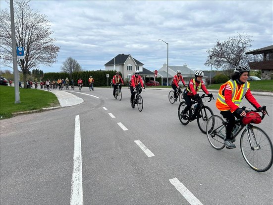 Une randonnée à vélo pour honorer les cyclistes décédés ou blessés