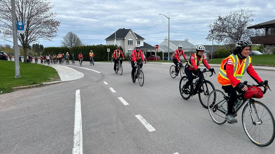 Une randonnée à vélo pour honorer les cyclistes décédés ou blessés