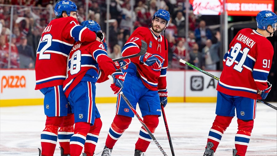 Le Canadien échappe une avance de deux buts et la série est égale 2-2