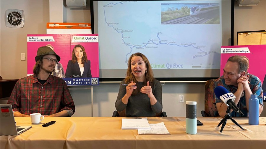 Climat Québec dévoile le Train des Bleuets, un projet structurant pour la région 