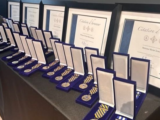 Huit personnes honorées pour leur courage au Saguenay–Lac‑Saint‑Jean