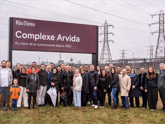 L’usine d’Arvida officiellement rebaptisée