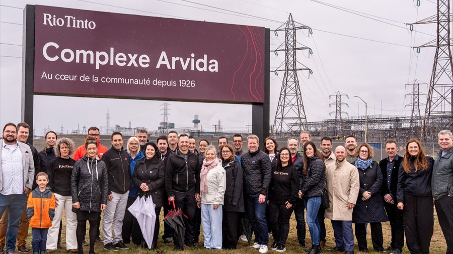 L’usine d’Arvida officiellement rebaptisée
