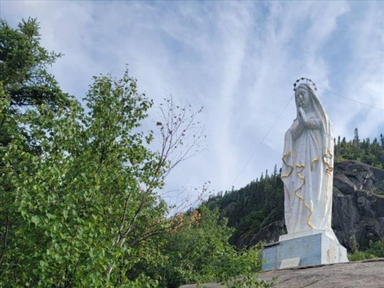 Réouverture du sentier de la statue Notre-Dame du Saguenay 