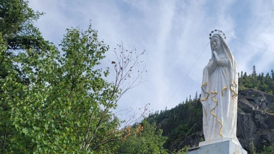 Réouverture du sentier de la statue Notre-Dame du Saguenay 