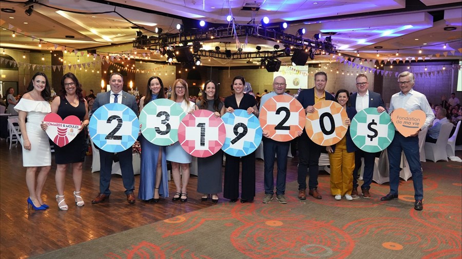 Un montant record amassé pour des équipements médicaux de pointe