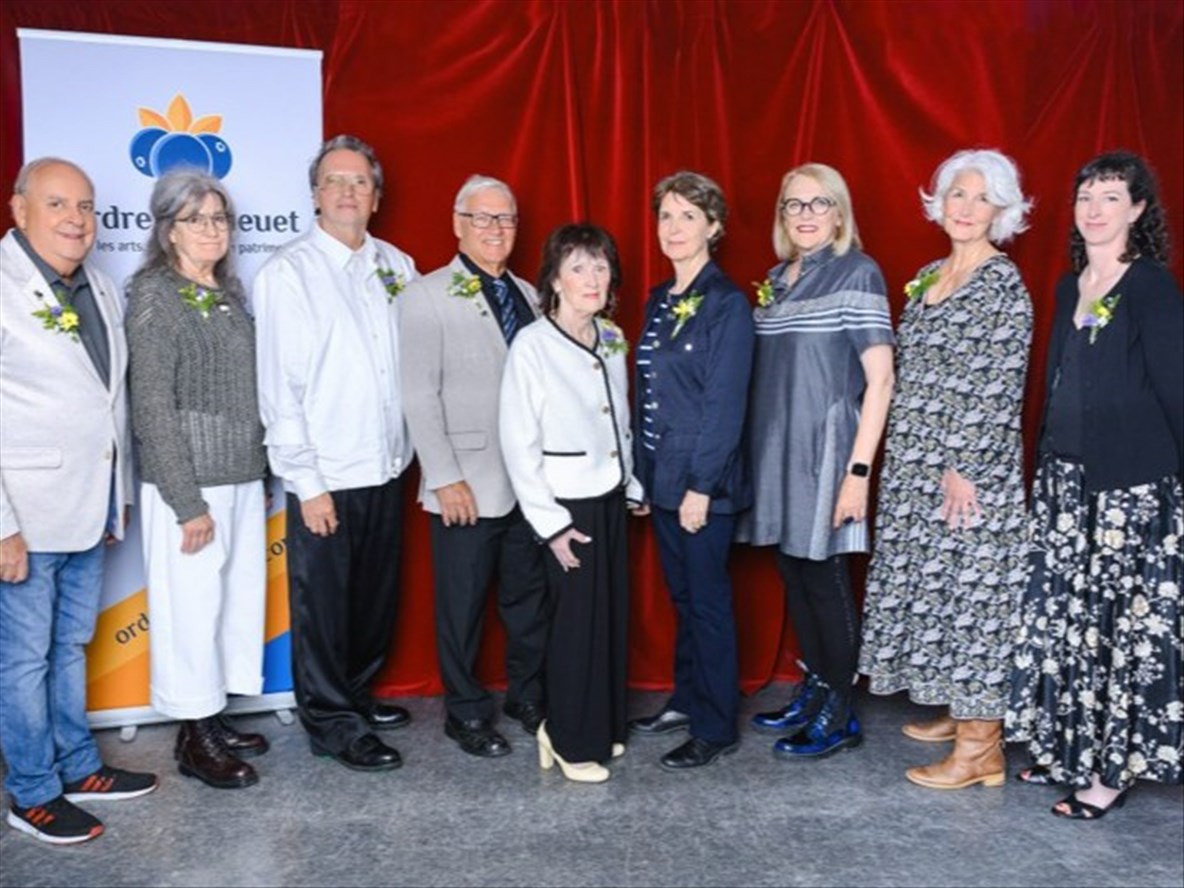 Neuf personnalités honorées lors du 15e gala de l’Ordre du Bleuet