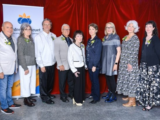 Neuf personnalités honorées lors du 15e gala de l’Ordre du Bleuet