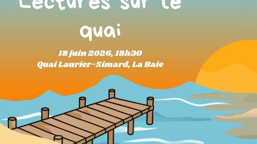Le retour des Lectures sur le quai à La Baie