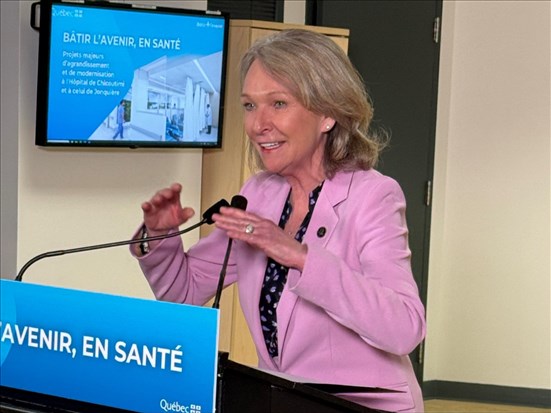 La ministre Bélanger octroie 50 000 $ à Jonquière-Médic