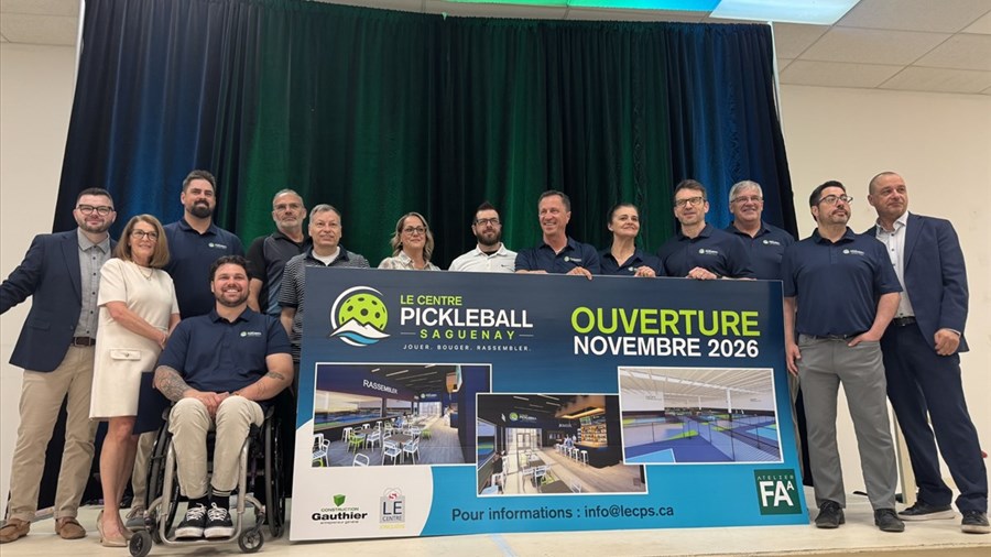 Un nouveau centre de pickleball à Jonquière 