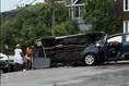 Collision impliquant trois véhicules à Chicoutimi 