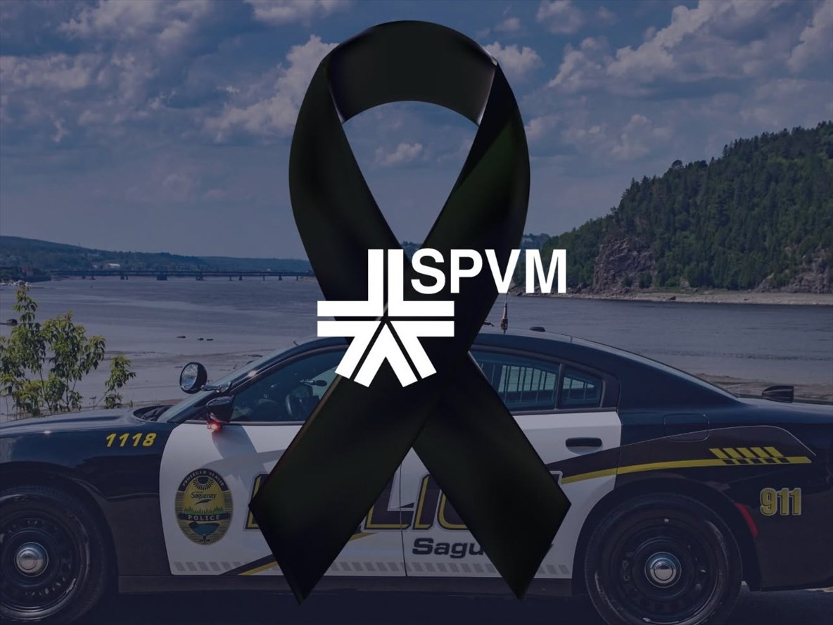 Saguenay rend hommage au policier du SPVM décédé en devoir