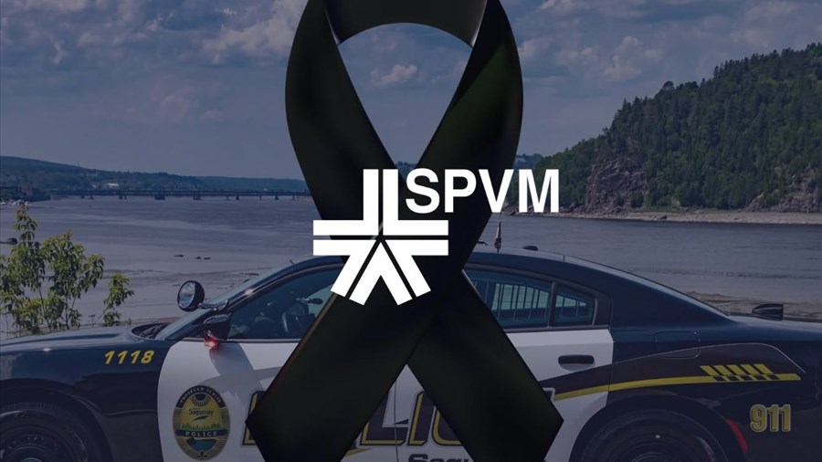 Saguenay rend hommage au policier du SPVM décédé en devoir