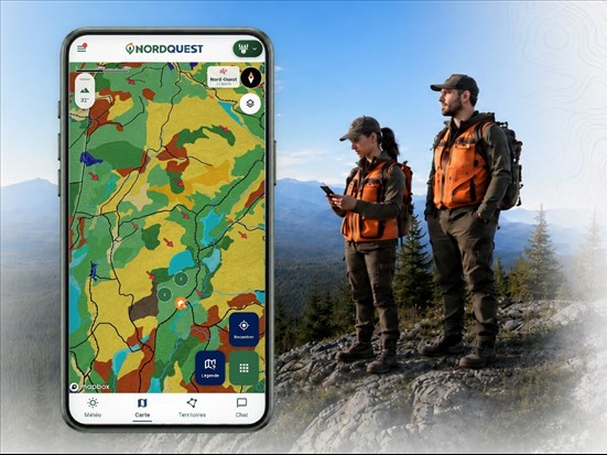 Pulsar lance NordQuest, une application saguenéenne tout-en-un pour les chasseurs