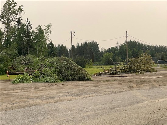 Violents orages, pannes et dégâts dans plusieurs municipalités de la région