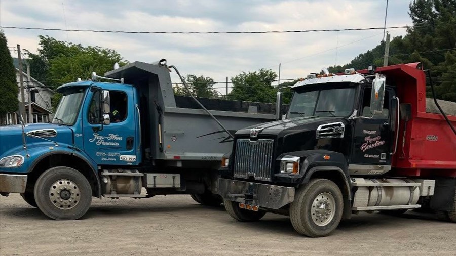 Les camionneurs en vrac de la région déplorent un manque de travail