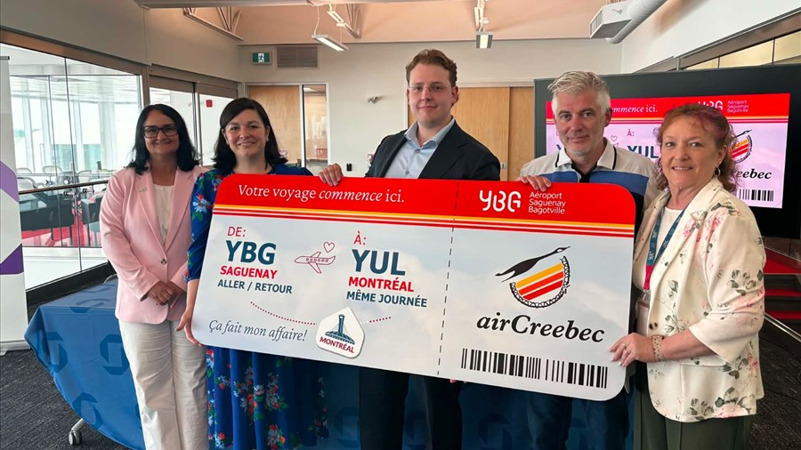Des vols aller-retour quotidiens entre Saguenay-Bagotville et Montréal