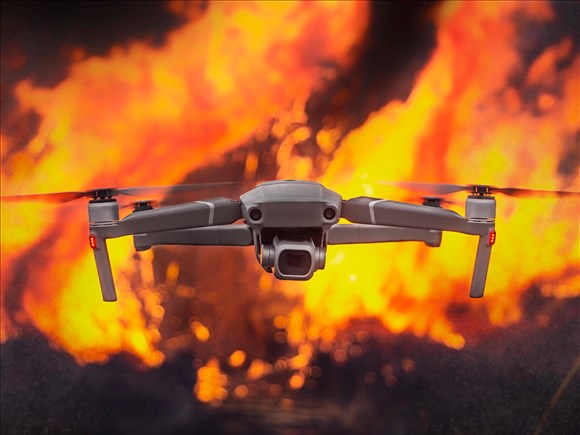 Plusieurs drones observés près des feux de forêt