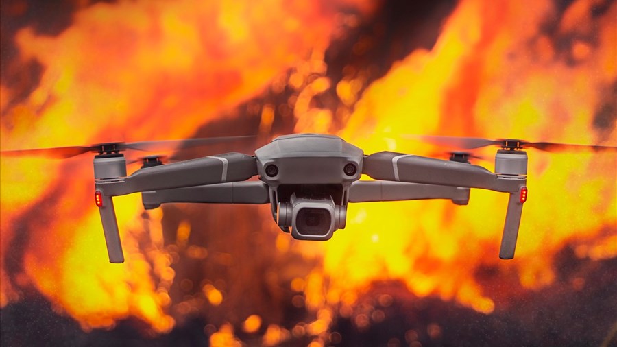 Plusieurs drones observés près des feux de forêt