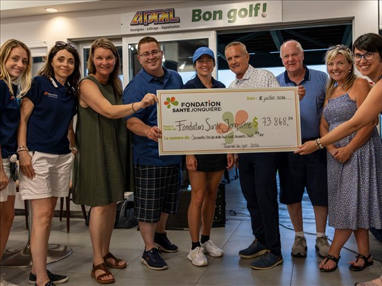 La Fondation santé Jonquière récolte un montant record