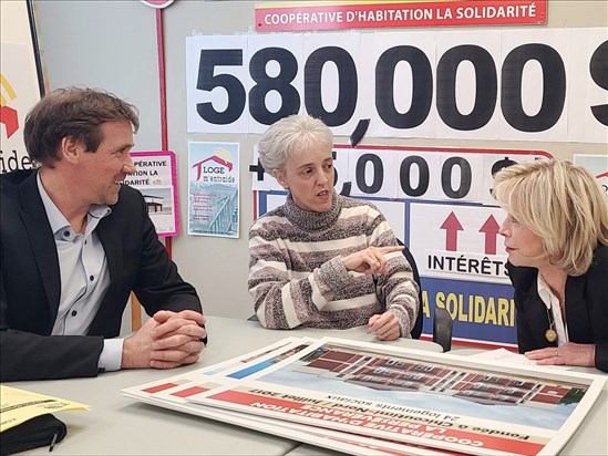 Un calvaire terminé pour Sonia Côté : la Coop La Solidarité sera réalisée