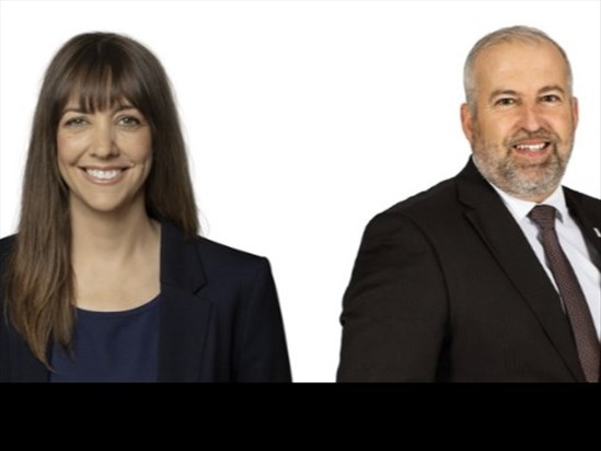 Les candidats Caroline Dubé et Daniel Gobeil parlent des enjeux