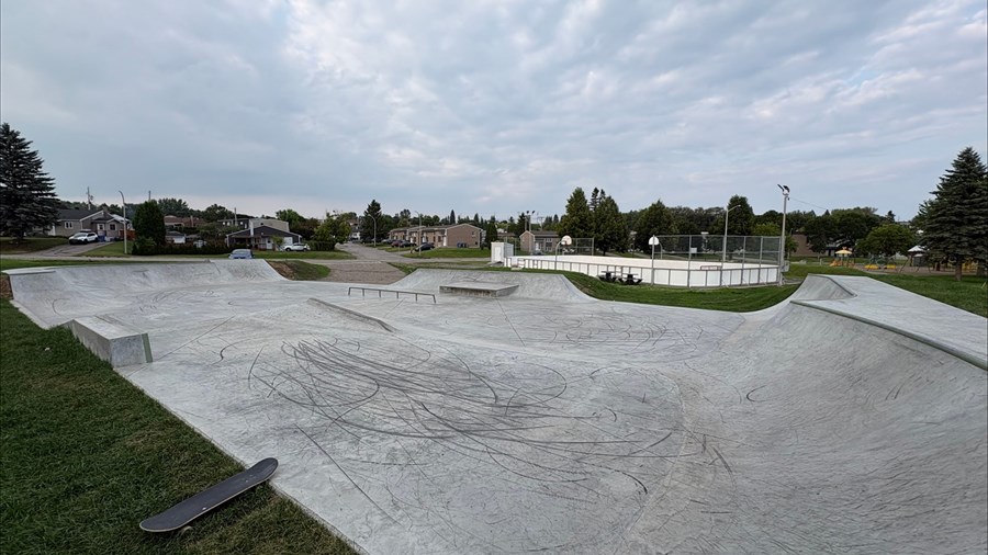 Les résidents de La Baie bénéficient d'un nouveau skatepark