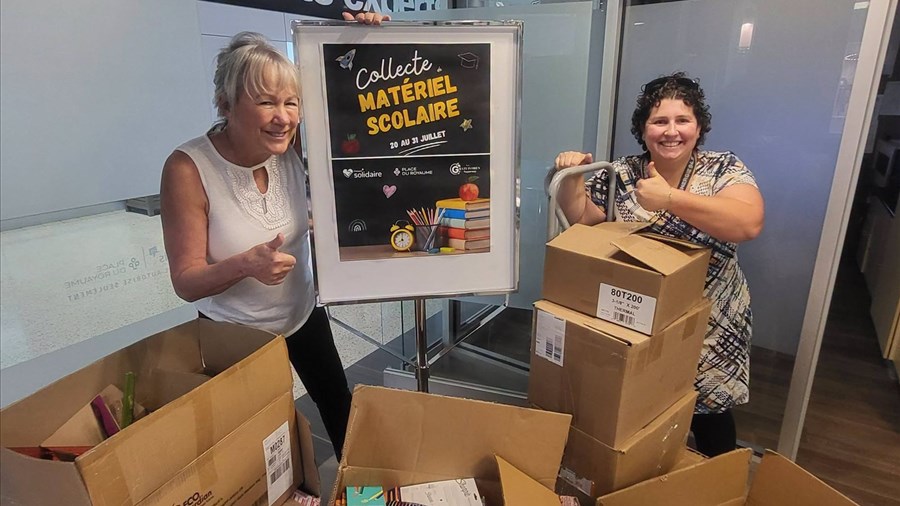Gratuivores : Une 4e distribution de fournitures scolaires réussie